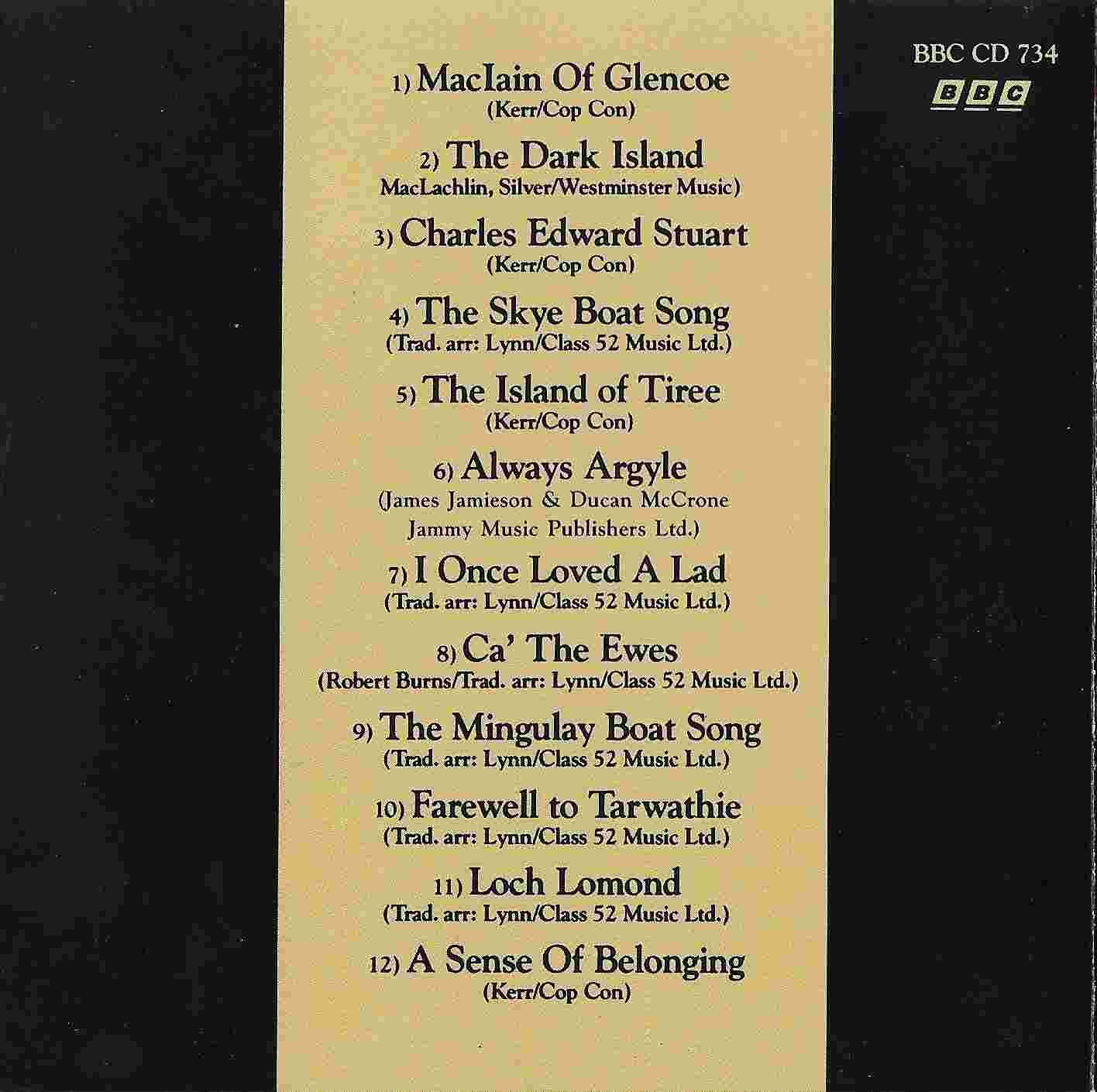 Middle of cover of BBCCD734